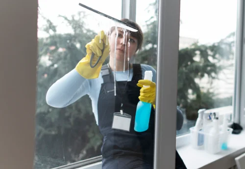 Nettoyage de vitres intérieures et extérieures à Lassur